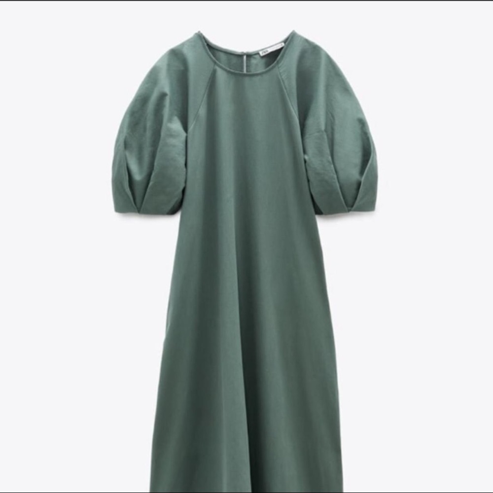 ❌🛑SOLD on ♏️🛑❌Ballon Sleeve Dress - Picture 8 of 9